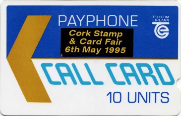 Cork Stamp & Card Fair 6th May 1995 Cork Stamp & Card Fair 6th May 1995