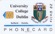 UCD Phonecard